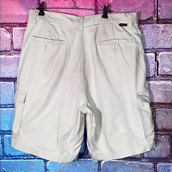 Docker's Men's Casual Cargo Shorts - Beige Size 34 - Picture 2 of 7